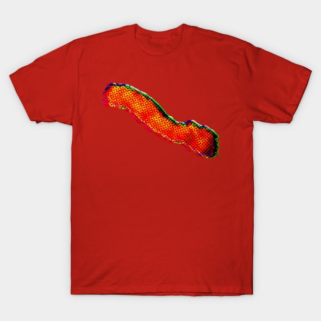 Cheeto Snack Glitch T-Shirt by SABREart